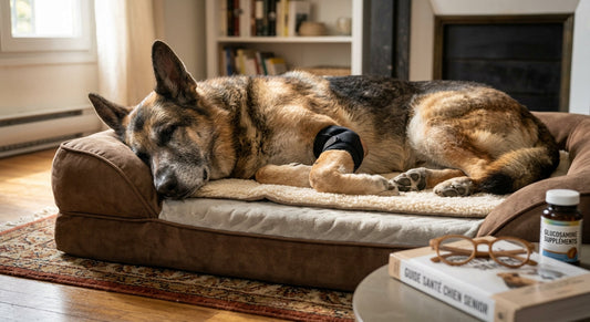 Panier ou matelas chauffant : que choisir pour un chien âgé ?