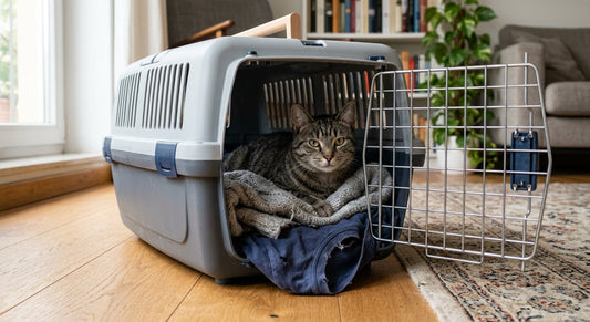 Comment habituer son chat à sa cage de transport sans stress