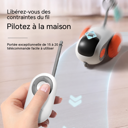 Crazy-Joy – Voiture interactive pour chat